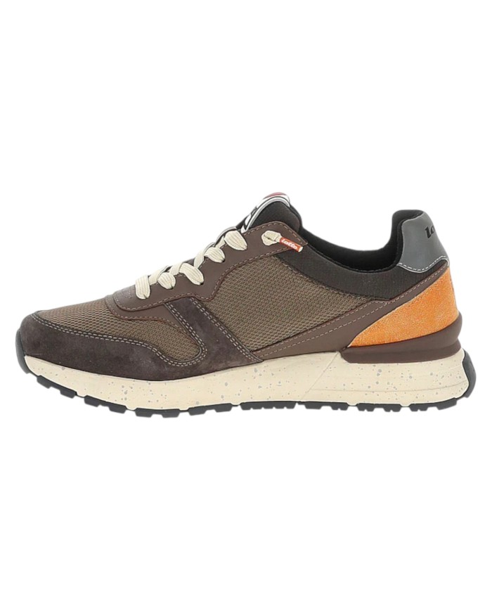 Sneaker Uomo Lotto Leggenda Tokyo Ginza Crack Iron Gray / Asphalt / Taupe Brown