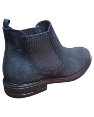 Stivaletto Uomo Fluchos Beatless Belgas F0770 Leather Camoscio Afelpado Marino