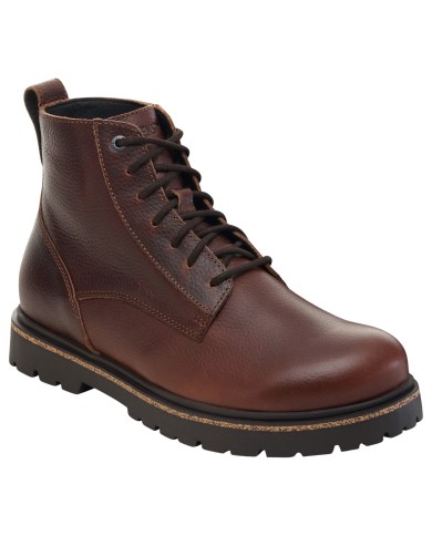 Stivaletto Uomo Birkenstock Chelsea Highwood Lace Mid Chocolate