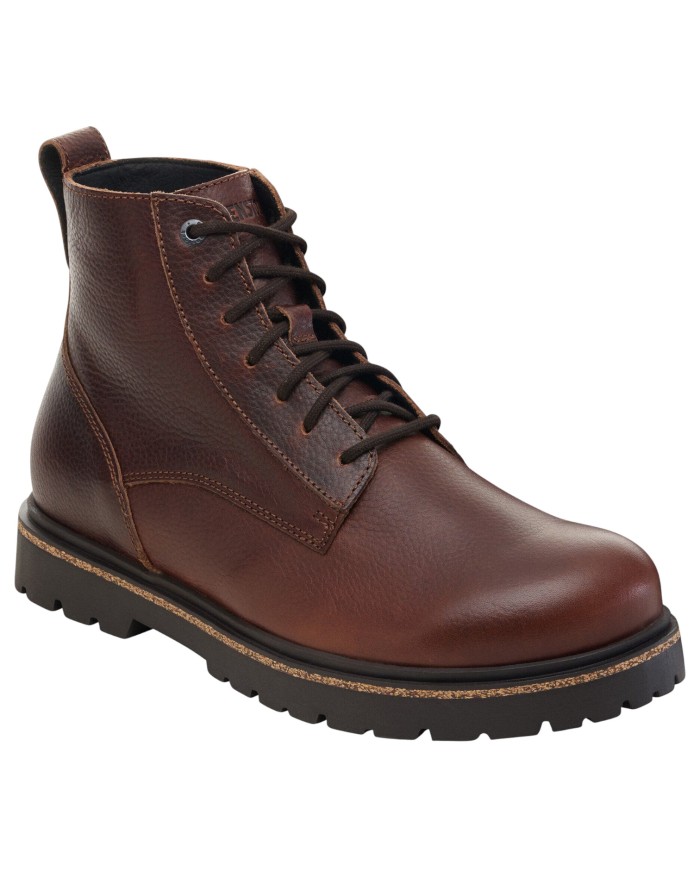 Stivaletto Uomo Birkenstock Chelsea Highwood Lace Mid Chocolate