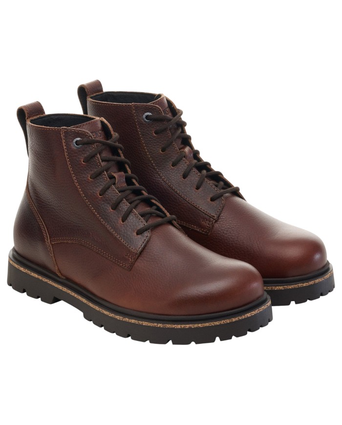 Stivaletto Uomo Birkenstock Chelsea Highwood Lace Mid Chocolate