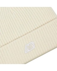 Cappello Uomo New Balance Winter Watchman Beanie NB Patch Maglia Ivory