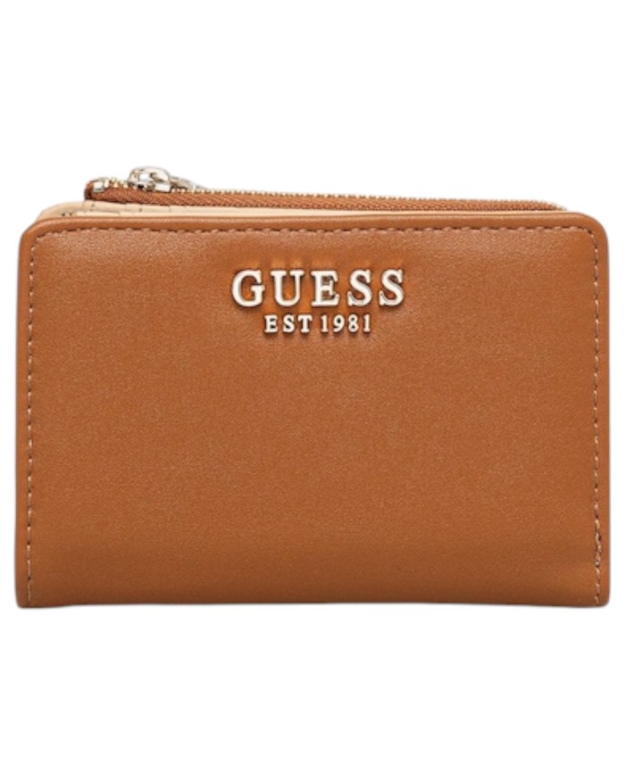 Portafoglio Guess Donna Talent Slg Mini Leather Cognac