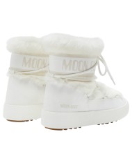 Stivali da Neve Donna Moon Boot MB LTrack Low Faux Fur Wp White