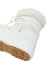 Stivali da Neve Donna Moon Boot MB LTrack Low Faux Fur Wp White