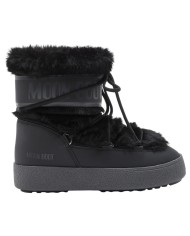 Stivali da Neve Donna Moon Boot MB LTrack Low Faux Fur Wp Black
