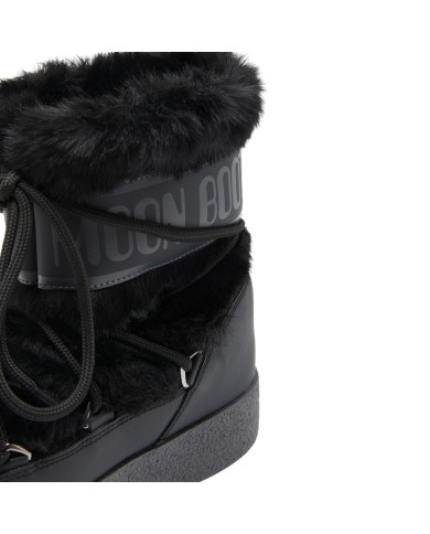 Stivali da Neve Donna Moon Boot MB LTrack Low Faux Fur Wp Black