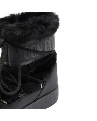 Stivali da Neve Donna Moon Boot MB LTrack Low Faux Fur Wp Black