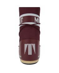 Stivali da Neve Donna Moon Boot Icon In Nylon Bordeaux