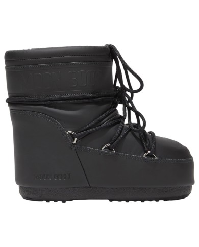 Stivali da Neve Donna Moon Boot MB Stivale Icon LOW Rubber Nero