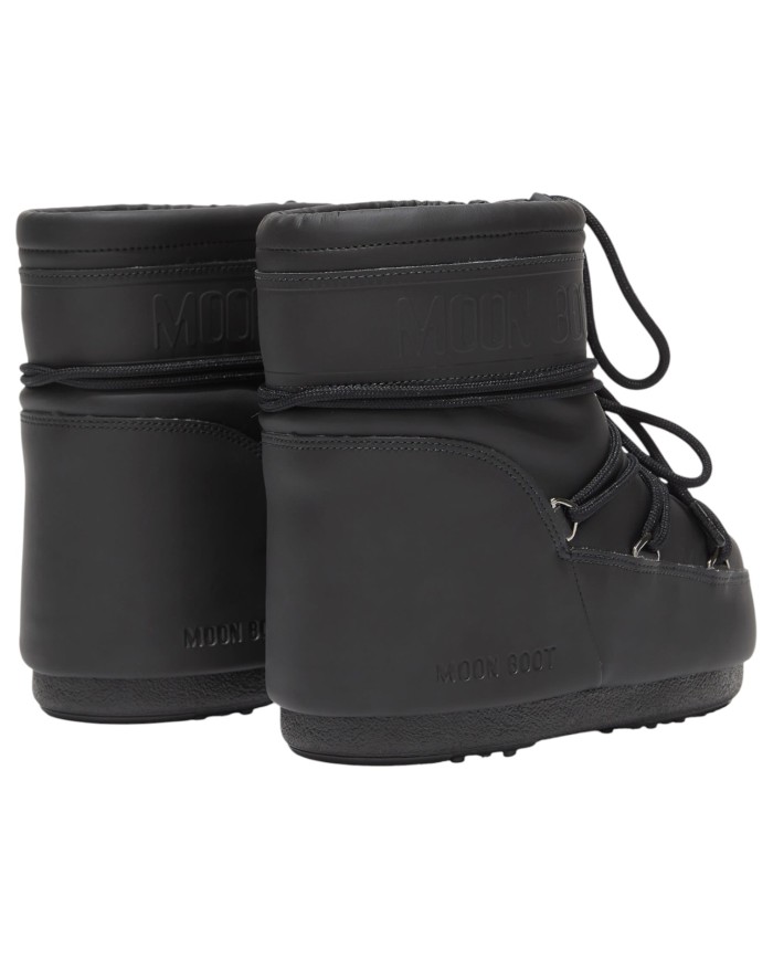 Stivali da Neve Donna Moon Boot MB Stivale Icon LOW Rubber Nero