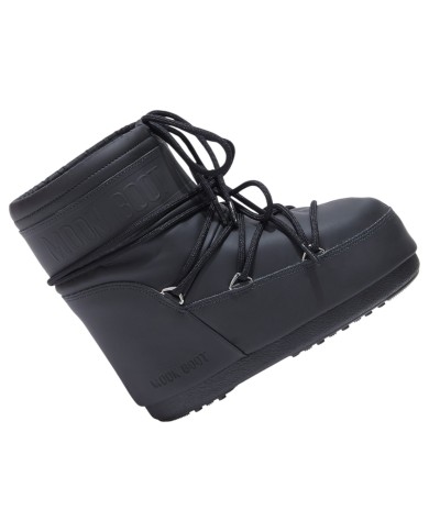 Stivali da Neve Donna Moon Boot MB Stivale Icon LOW Rubber Nero