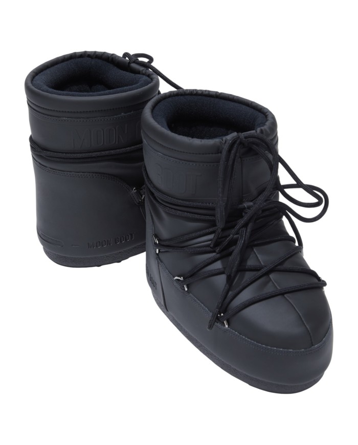 Stivali da Neve Donna Moon Boot MB Stivale Icon LOW Rubber Nero