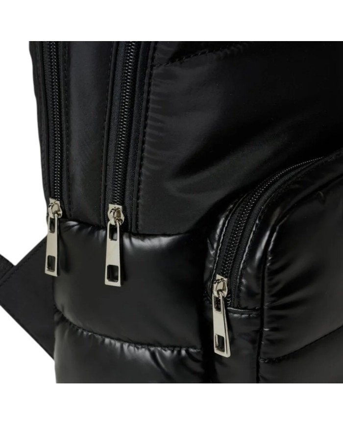 Zaino Blauer Donna Wave 04 Pad Glitter Logo Nylon Black