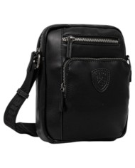 Borsello Blauer Uomo Crosby 02 Patch Logo Leather Black