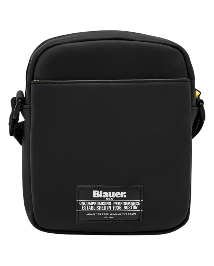 Borsello Blauer Uomo Jerry 03 Patch Logo Rubber Black