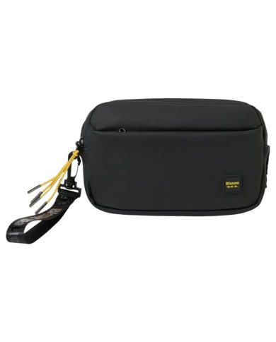 Borsello Blauer Uomo Thom 03 Patch Logo Rubber Black