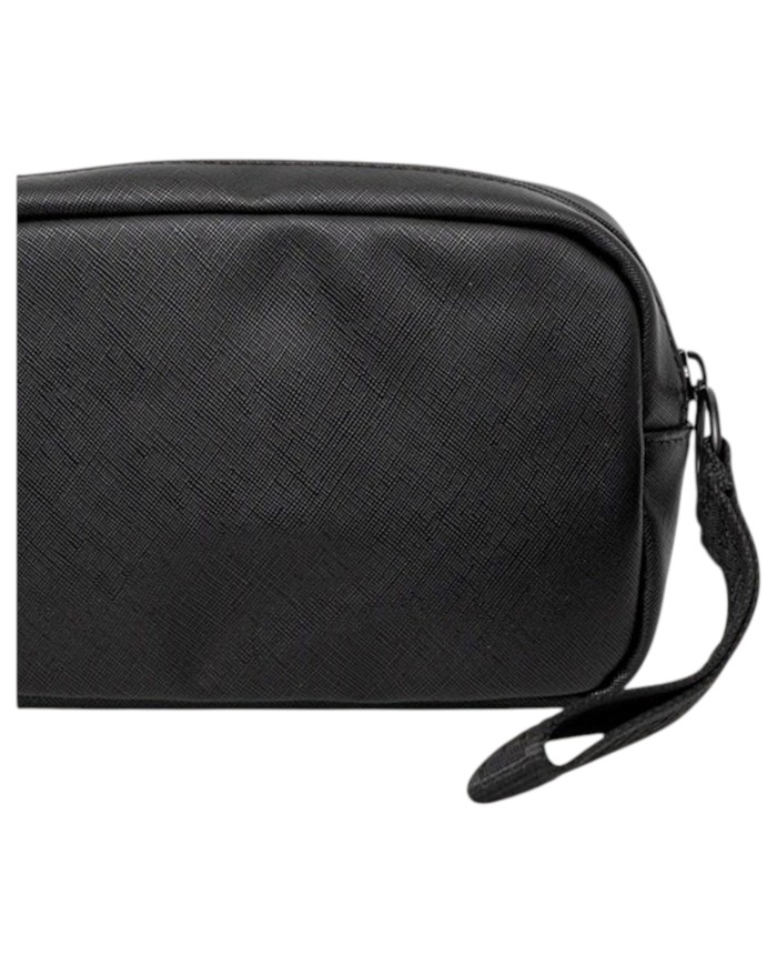 Borsello Blauer Uomo Goy 03 Line Logo Saffiano Leather Black