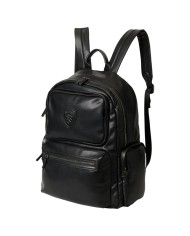 Zaino Blauer Uomo Gkb 02 Shield Logo Leather Black