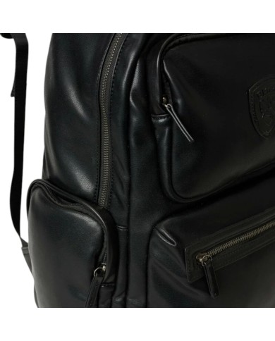 Zaino Blauer Uomo Gkb 02 Shield Logo Leather Black