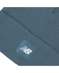 Cappello Uomo New Balance Flying NB Knit Cuffed Beanie Light Blue Sky