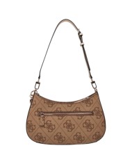 Borsa Guess Donna Noelle II 4G Logo Doppia Fascia Con Tracolla Latte