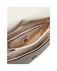 Borsa Guess Donna Calebra G Logo Tracolla Leather Off White