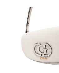 Borsa Guess Donna Calebra G Logo Tracolla Leather Off White