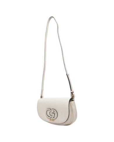 Borsa Guess Donna Calebra G Logo Tracolla Leather Off White
