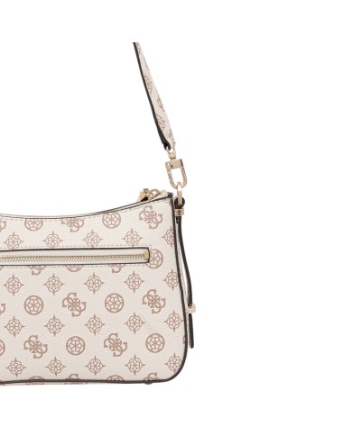 Borsa Guess Donna Daryna II 4G Logo Peony Tracolla Leather Cream