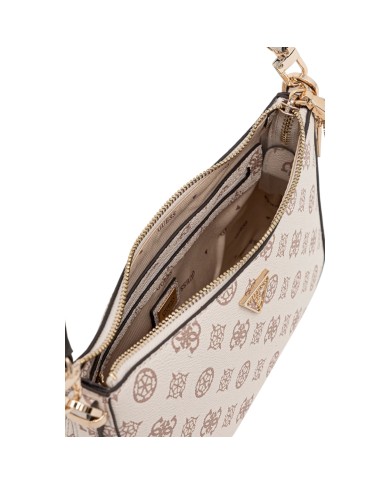 Borsa Guess Donna Daryna II 4G Logo Peony Tracolla Leather Cream