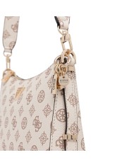 Borsa Guess Donna Daryna II 4G Logo Peony Tracolla Leather Cream