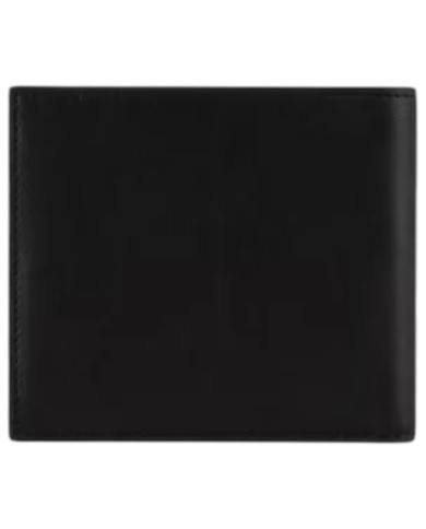 Portafoglio Uomo Armani Exchange Portacarte AX Logo Leather Black