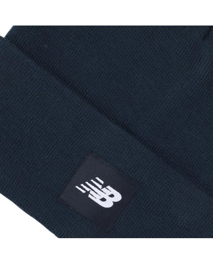 Cappello Uomo New Balance Flying NB Knit Cuffed Beanie Dark Blue