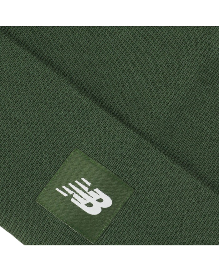 Cappello Uomo New Balance Flying NB Knit Cuffed Beanie Green