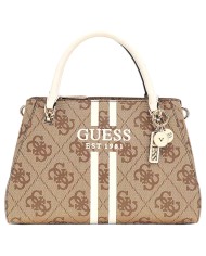 Borsa Guess Donna Noelle II 4G Logo Tracolla Leather Latte