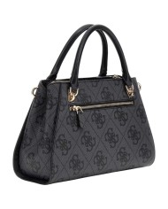 Borsa Guess Donna Noelle II 4G Logo Tracolla Leather Coal