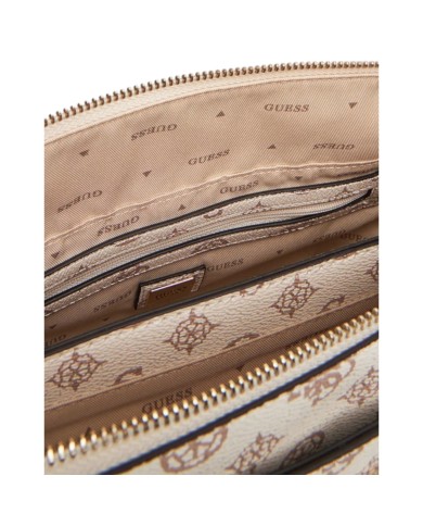 Borsa Guess Donna Daryna II 4G Logo Peony Tracolla Leather Cream