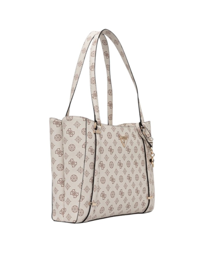 Borsa Guess Donna Daryna II 4G Logo Peony Tracolla Leather Cream