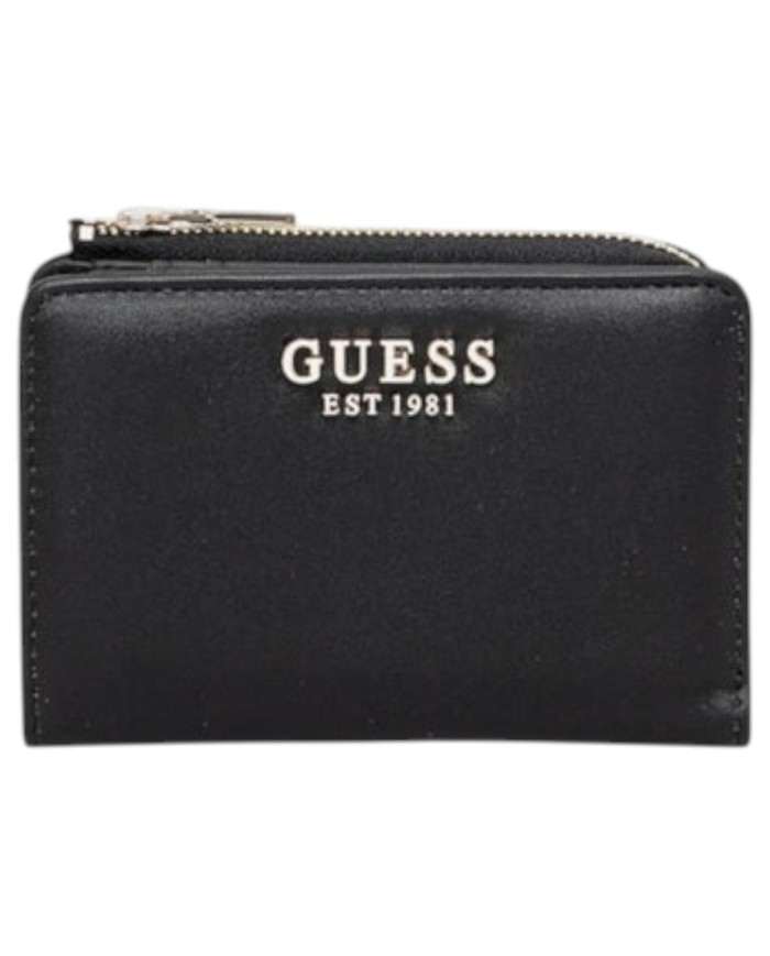Portafoglio Donna Guess Talent Slg Line Logo Leather Black