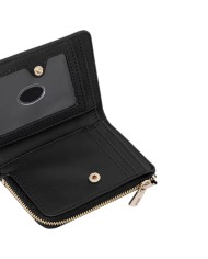 Portafoglio Donna Guess Talent Slg Line Logo Leather Black