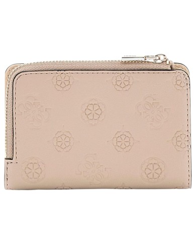 Portafoglio Donna Guess Phoebe Slg 4G Logo Peony Leather Taupe
