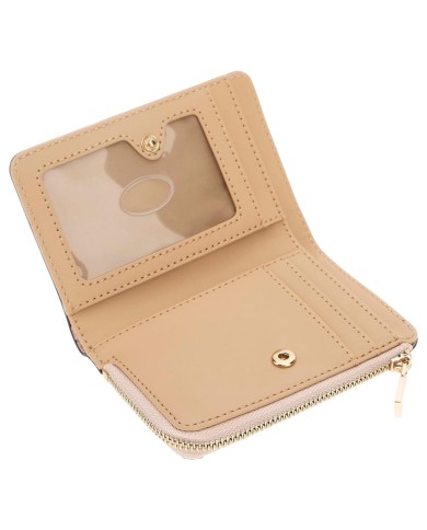 Portafoglio Donna Guess Phoebe Slg 4G Logo Peony Leather Taupe