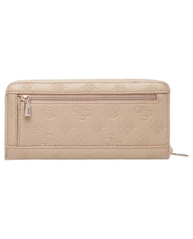 Portafoglio Donna Guess Phoebe Slg 4G Logo Peony Leather Taupe