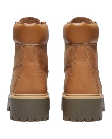 Stivaletto Donna Timberland Anfibio Stone Street 6 In Lace Waterproof Wheat Full Grain
