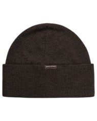 Cappello Uomo Armani Exchange Beanie Hat Line Logo Chocolate Melange