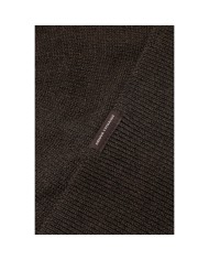 Cappello Uomo Armani Exchange Beanie Hat Line Logo Chocolate Melange