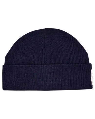 Cappello Uomo Armani Exchange Beanie Hat Line Logo Deep Navy