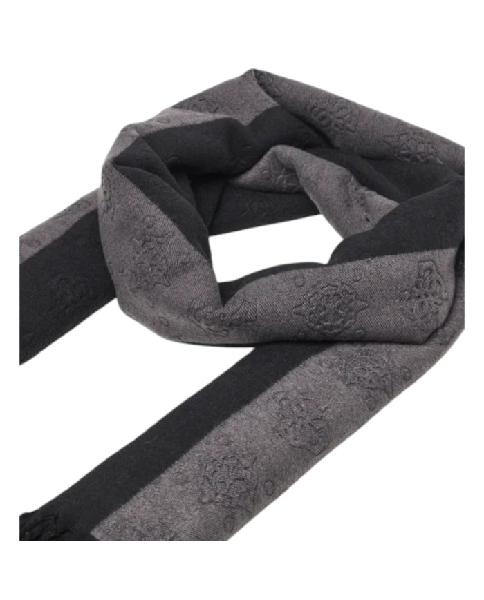 Sciarpa Donna Guess 4G Logo Peony 70 x 180 Black