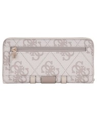 Portafoglio Guess Donna Erenia 4G Logo Leather Dark Taupe